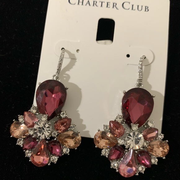 Charter Club Jewelry - Charter Club Gorgeous Crystal Earrings